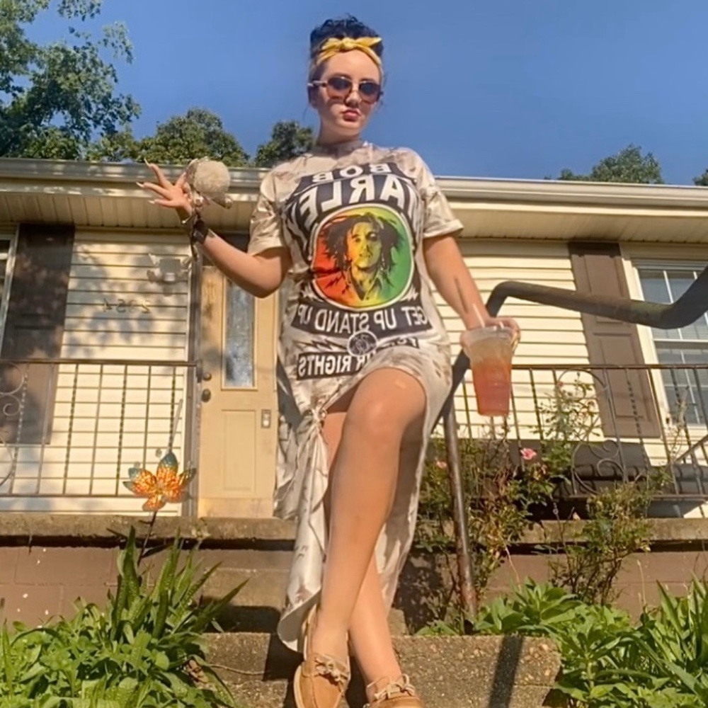High low T-Shirt dress